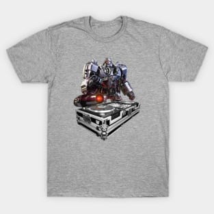 DJ TURNTABLES - GEN 1 Megatron transformers T-Shirt